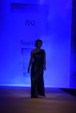 Preity Zinta walks the ramp for Surily Goel Show at Wills Lifestyle India Fashion Week 2013 Day 1 in Mumbai on 13th March 2013 (7).JPG